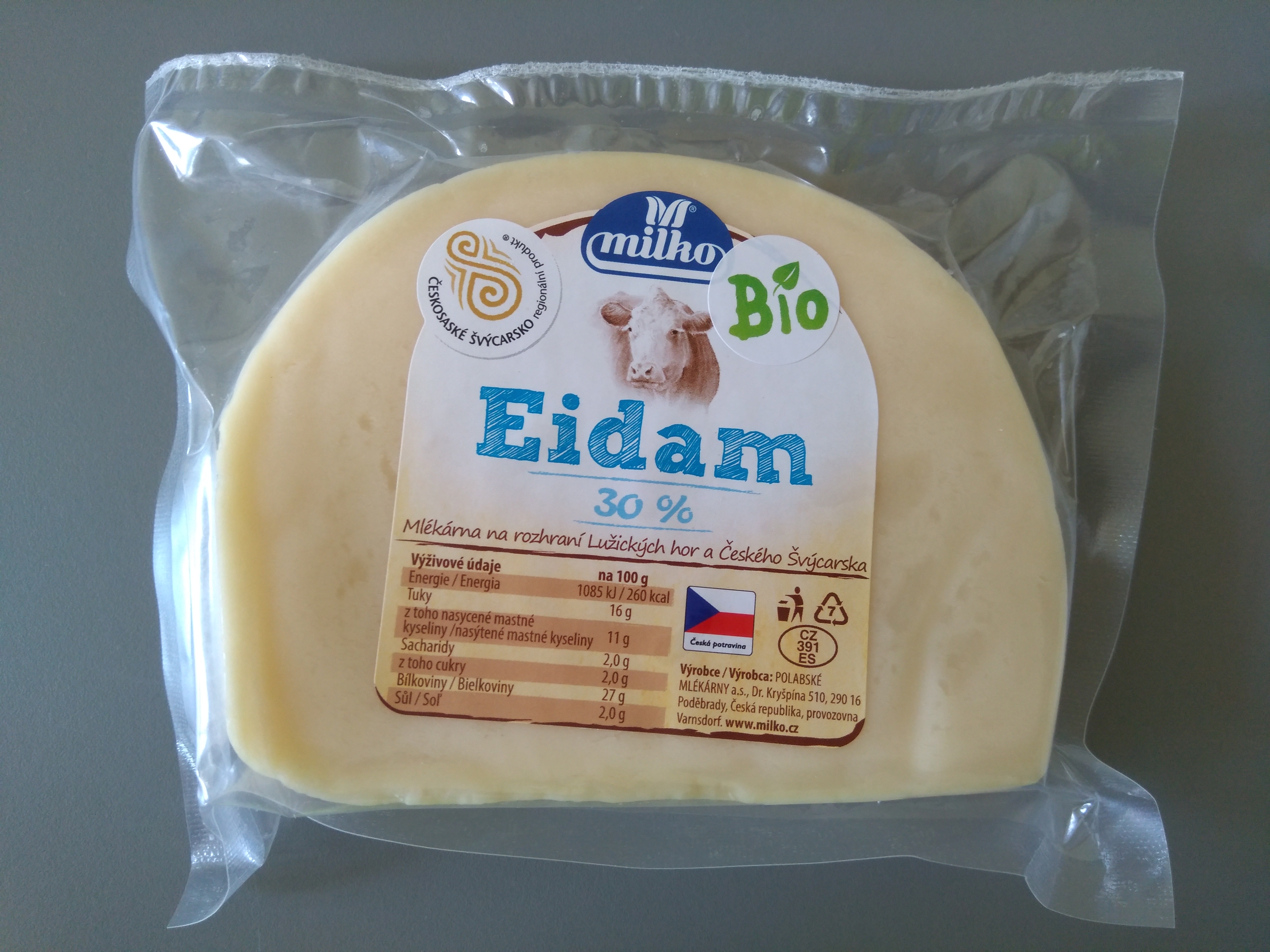 Bio Eidam 30% bloček